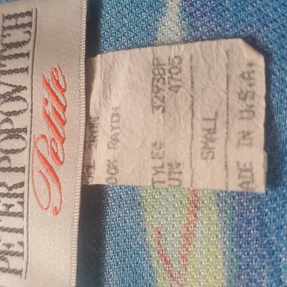 Colorful vtg. s/s Shirt Peter Popovitch S - Picture 3 of 7